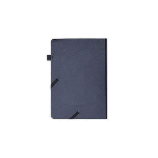FAROE - Santhome A5 PU Hard Cover Notebook with Pen Loop - Black