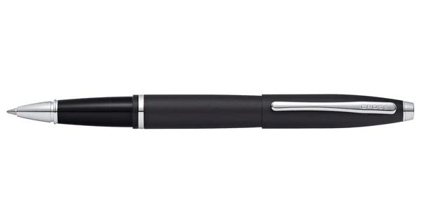 Cross Calais™ Matte Black with Polished Chrome Appointments Selectip Rollerball Pen (Blue Ink) 