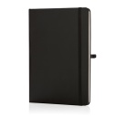 [IMPERFECT] BUKH - SANTHOME A5 Hardcover Ruled Notebook Black